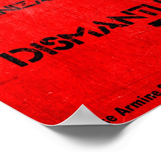 Organisation gegen Organisation Poster (Ecke)