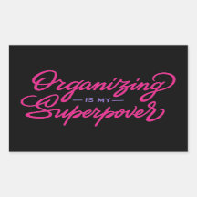 Organisation ist meine Supermacht