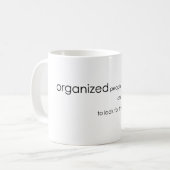 Organisation Kaffeetasse (Vorderseite Links)