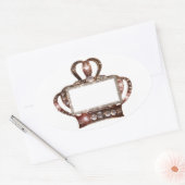 Organisation von Labels mit DIVAtude Ovaler Aufkleber (Umschlag)