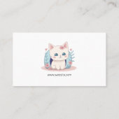 Organisation zur Rettung von Katzen Visitenkarte (Rückseite)