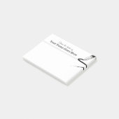 Organisator des Schreibtischs für Lehrkräfte Post-it Klebezettel (angewinkelt)