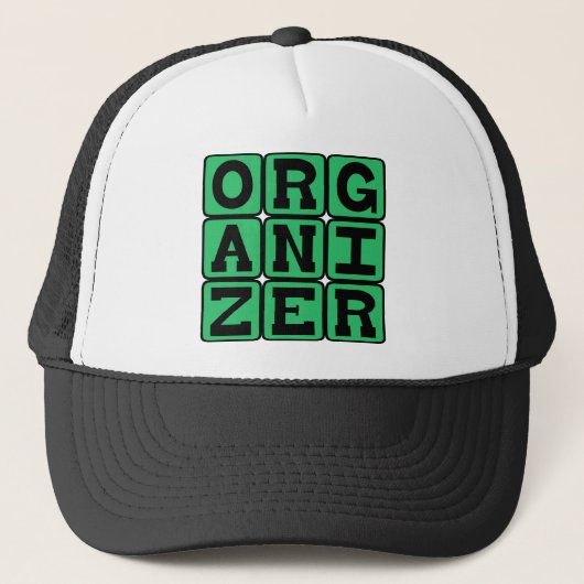 Organisator Truckerkappe (Vorderseite)
