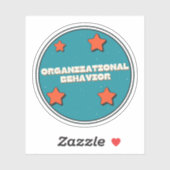 Organisatorisches Verhalten Aufkleber (Blatt)