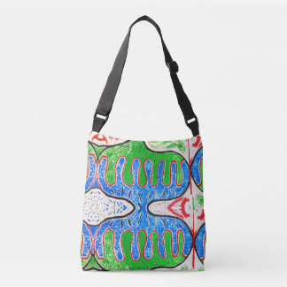 "Organische Geometrie" Schultertasche Tragetaschen Mit Langen Trägern