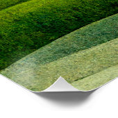  Organische Linien (3/8) Poster (Ecke)