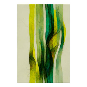 Organische Linien (6/8) Poster