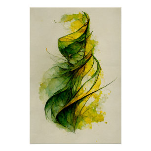 Organische Linien (8/8) - Sofort Download Poster