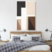 Organische Struktur Leinwanddruck (Insitu (Schlafzimmer))
