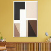 Organische Struktur Leinwanddruck (Insitu (Wohnzimmer))