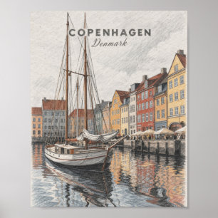 Organischer, sonnendurchfluteter Galerie-Wanddruck Poster