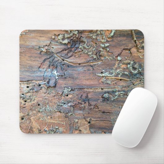 Organischer Verfall auf Holz Mousepad (Mit Mouse)