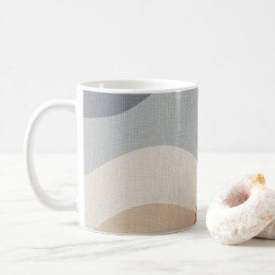 Organisches Schweigen Minimalistisches Design Kaffeetasse