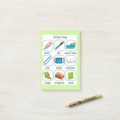 Organisieren & Denken: Schularbeit als Erlöser Sti Post-it Klebezettel (Auf Schreibtisch)