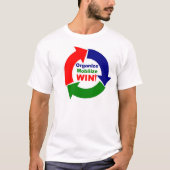 Organisieren-Mobilisieren-Gewinn T - Shirt (Vorderseite)