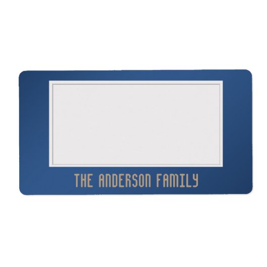 Organisieren Sie den Speicher klebrig, farbig blau (Vorne)