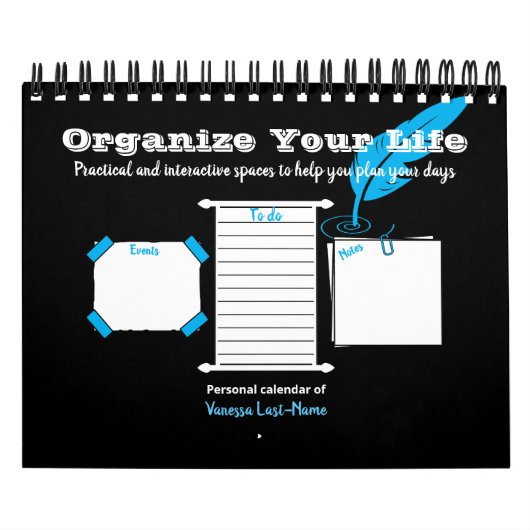 Organisieren Sie Ihr Leben Kalender (Titelbild)