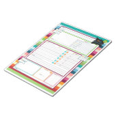 Organisieren Sie sich mit einem Blog-Planer-Notizb Notizblock (angewinkelt)