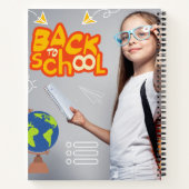 Organisieren Sie sich mit unserem Spiral-Bound-Not Notizblock (Rückseite)