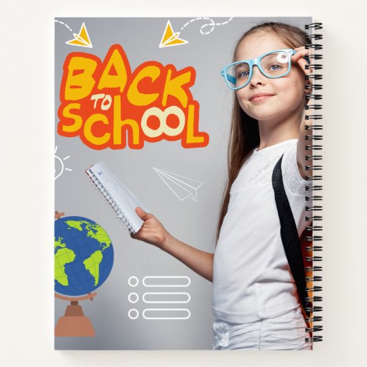 Organisieren Sie sich mit unserem Spiral-Bound-Not Notizblock (Rückseite)