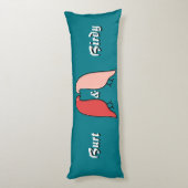 Organisierte Gewerkschaft von Vögeln - Pop Art - P Seitenschläferkissen (Rückseite (Vertikal))