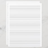 Organisierte Notizen und Ziele für das Grid Paper  (Vorne/Hinten)