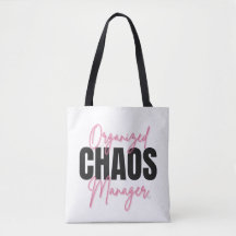 Organisierter Chaos-Manager-Tragetasche