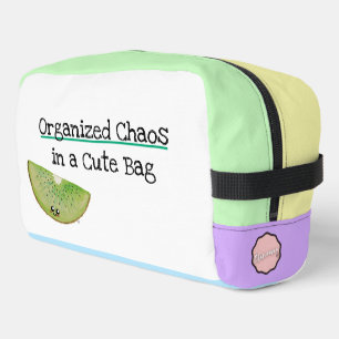 Organisiertes Chaos, Süße Kiwi-Scheibe Etui Waschbeutel