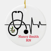 Organisierung von Gesundheitshelfern Keramik Ornament (Hinten)