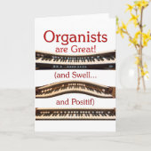 Organismus ist eine großartige leere Karte (Gelbe Blume)