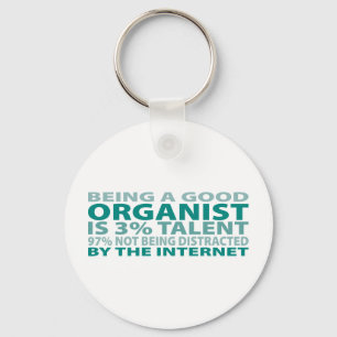 Organist 3% Talent Schlüsselanhänger
