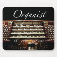 Organist an Ihrem Service Mousepad