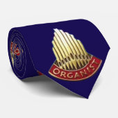 Organist Dark Blue Krawatte (Gerollt)