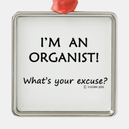 Organist Entschuldigung Ornament Aus Metall