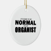 Organist Keramik Ornament (Rechts)