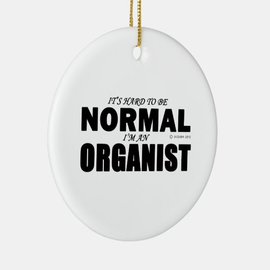 Organist Keramik Ornament (Rechts)