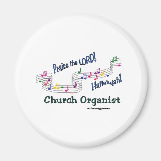 Organist Magnet (Vorne)