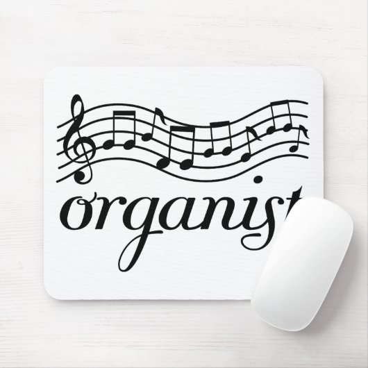 Organist-Musicalpersonal Mousepad (Mit Mouse)