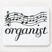 Organist-Musicalpersonal Mousepad (Vorne)