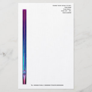 Organist oder Kirchenmusiker Briefpapier