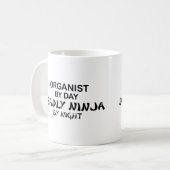 Organist tödliches Ninja bis zum Nacht Kaffeetasse (Vorderseite Links)