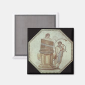 Organist und Hornspieler unterhalten Magnet (Vorderseite/Rückseite)