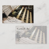 Organist-Visitenkarten Visitenkarte (Vorne/Hinten)