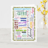 Organisten sind alles leere Karten (Gelbe Blume)