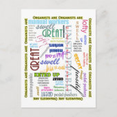 Organisten sind alles Postkarten (Vorderseite)