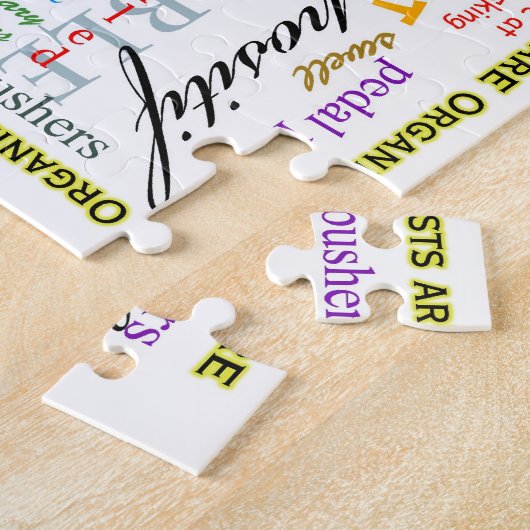 Organisten sind alles Puzzlespiel Puzzle (Seite)