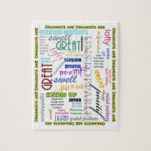 Organisten sind alles Puzzlespiel