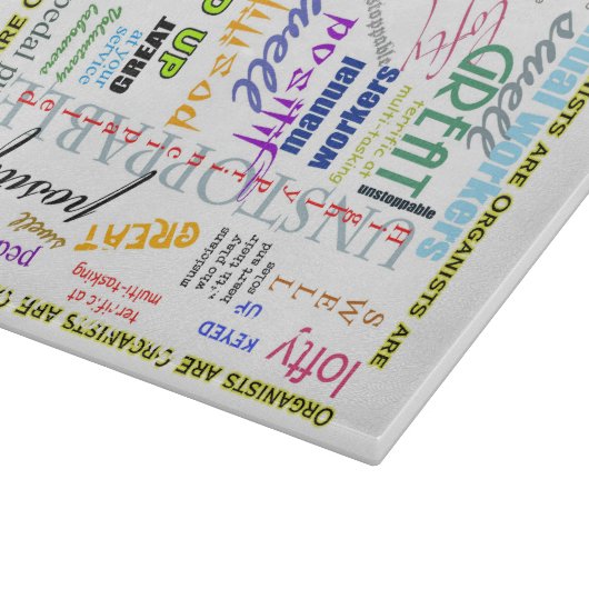 Organisten sind alles Schneidebrett (Ecke)