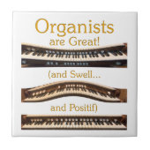 Organisten sind große Kacheln (Vorderseite)