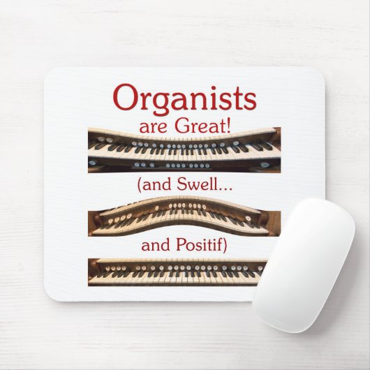 Organisten sind großes Mousepad (Mit Mouse)